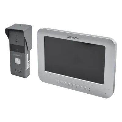 Galería 2 de Kit de Videoportero Analógico Hikvision 7" con Frente Metálico