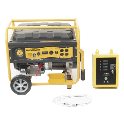 Generador EPCOM EPGEN7000ATS 6.5 kW 220 V con Arranque Automático