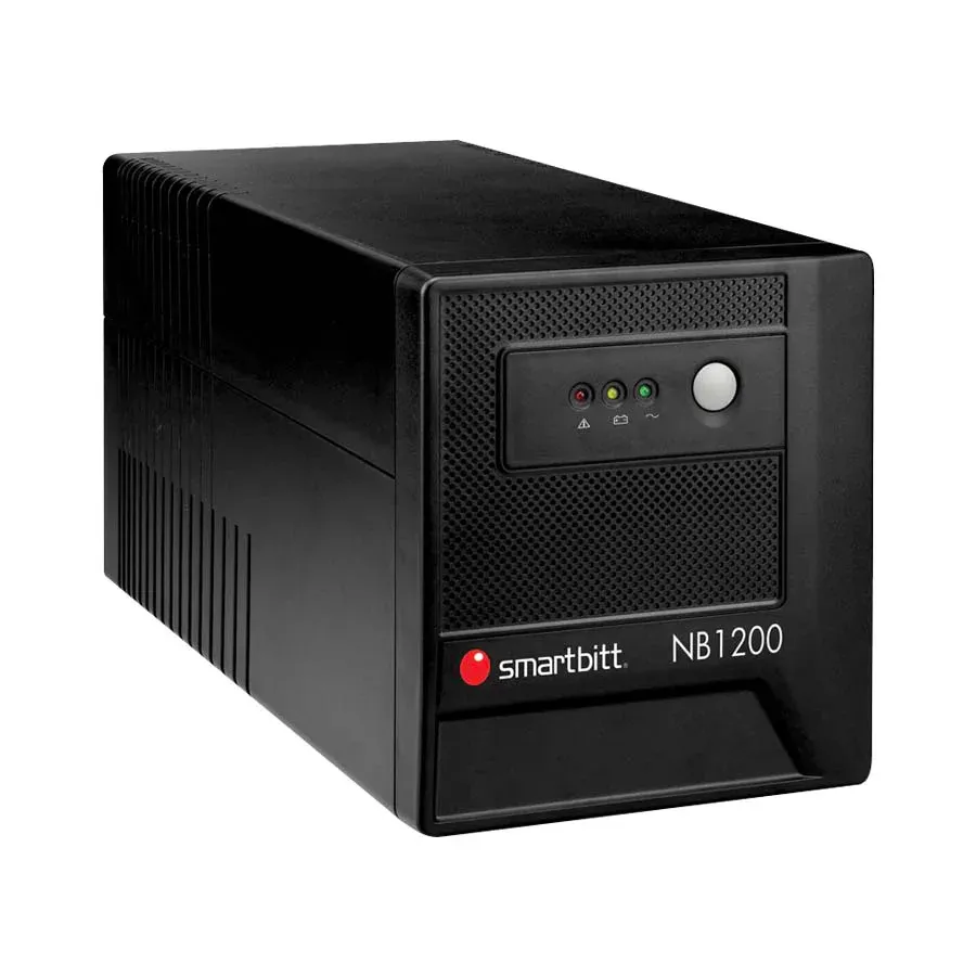 Galería 3 de NO-BREAK INTERACTIVO SMARTBITT  SBNB1200  1200VA - 600W, CLAVIJA NEMA 5-15P, 8 CONTACTOS, TIPO NEMA 5-15R CON RESPALDO DE BATERIAS, REGULACION Y SUPRESION DE PICOS, PROTECCIN RJ-11...