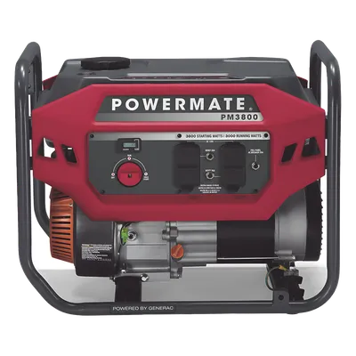 Generador Powermate PM3800 3 kW 120 V de Arranque Manual