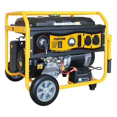 Generador EPCOM EPGEN7000 6.5 kW 110/220 V con Arranque Eléctrico